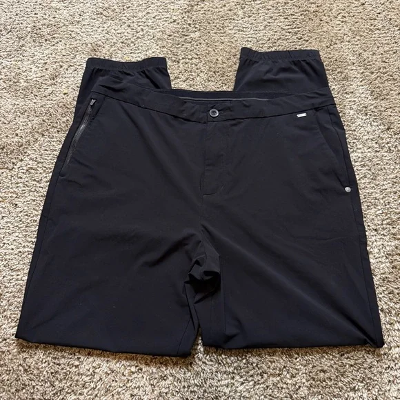 Vuori Fleet Jogger Pants Black V444 Zip Pocket Size XXL - Picture 5 of 11